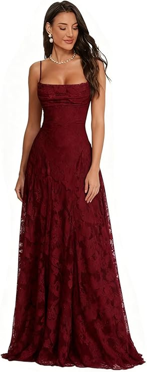 Women’s Spaghetti Strap Prom Dress 2026